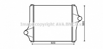 AVA QUALITY COOLING mn4062 -  Интеркулер